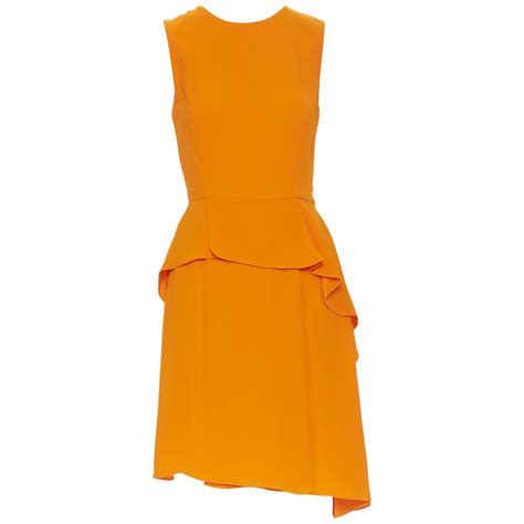 dior orange dress